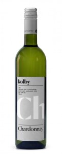 Chardonnay 2018 pozdní sběr polosuché řada Classic Vinařství Kolby