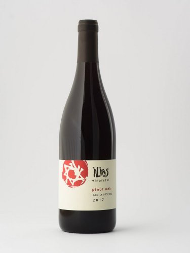 Pinot Noir 2017 pozdní sběr suché řada Family Reserva Vinařství Ilias