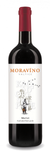 Merlot 2024 pozdní sběr suché Moravíno Valtice