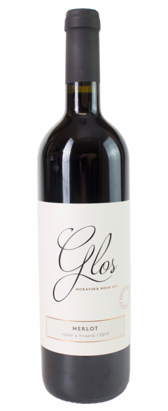 Merlot 2022 barrique výběr z hroznů suché Vinařství Glos