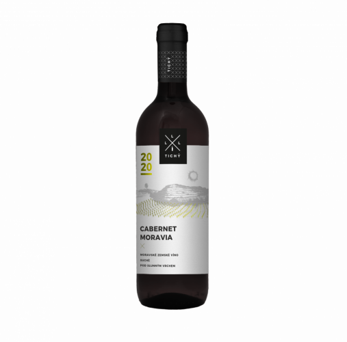 Cabernet Moravia 2020 moravské zemské víno suché Vinařství Tichý