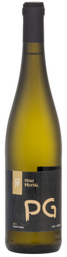 Pinot Gris DUB 2021 moravské zemské víno suché řada Nature Víno Přistál