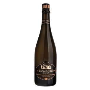 Sekt Chardonnay, Ryzlink rýnský a Ryzlink vlašský 2017 brut nature řada Black Label Tanzberg Mikulov
