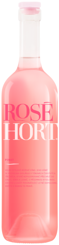 Pinot Noir rosé 2025 pozdní sběr Vino Hort