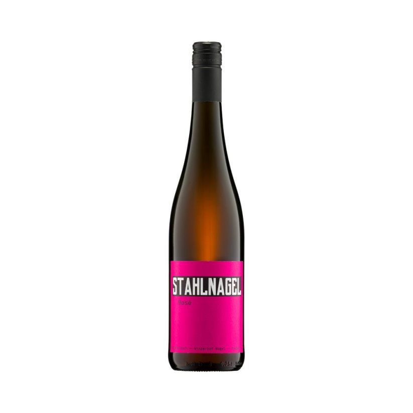 Rosé 2022 suché Stahlnagel Německo Winzerhof Nagel