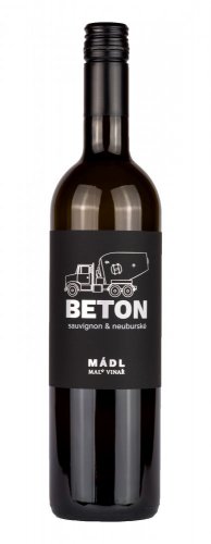 Cuvée BETON Sauvignon a Neuburské 2021 moravské zemské víno suché Vinařství Mádl