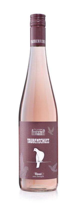 Zweigelt Rosé 2023 suché Rakousko Weingut Taubenschuss