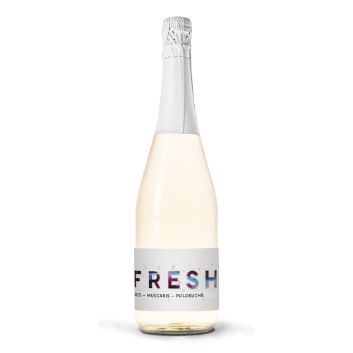 FreshSecco Muscaris 2023 moravské zemské víno polosuché Vinařství Baláž