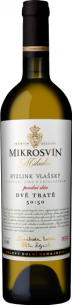 Ryzlink vlašský Dvě tratě 2022 pozdní sběr suché Traditional Line Mikrosvín Mikulov