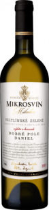 Veltlínské zelené 2022 pozdní sběr suché Daniel Traditional Line Mikrosvín Mikulov