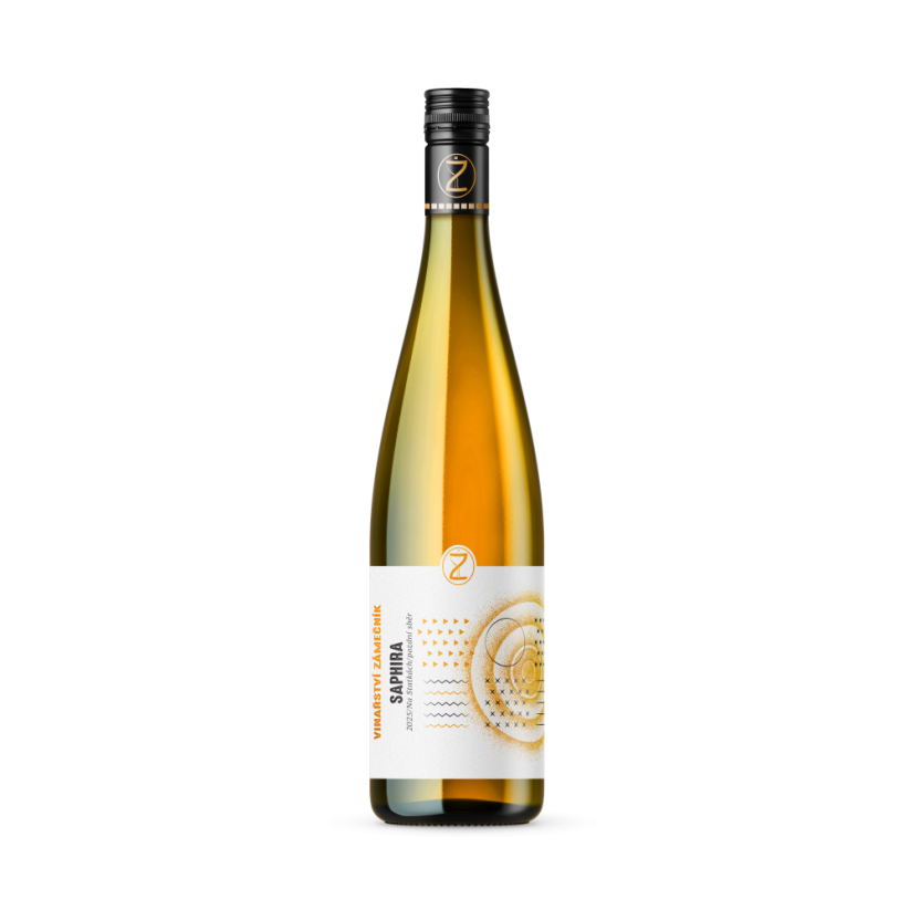 Saphira 2025 pozdní sběr polosuché Vinařství Zámečník