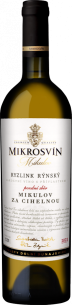 Ryzlink rýnský 2022 pozdní sběr suché Za Cihelnou Traditional Line Mikrosvín Mikulov - Salon vín 2025