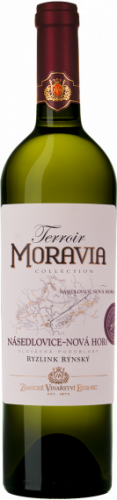 Ryzlink rýnský 2015 pozdní sběr řada Terroir Násedlovice Nová hora Zámecké vinařství Bzenec