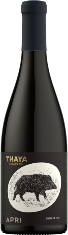 Pinot Noir 2023 pozdní sběr suché řada APRI Vinařství Thaya