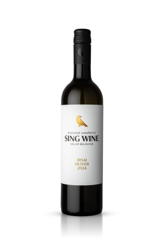 Irsai Oliver 2024 jakostní polosuché Vinařství Sing wine