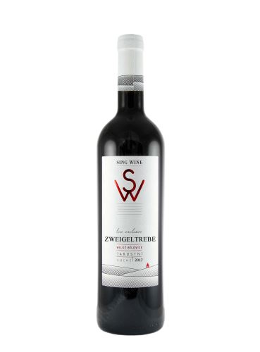 Zweigeltrebe 2017 jakostní Vinařství Sing wine