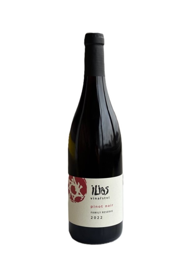 Pinot Noir 2023 pozdní sběr suché řada Family Reserva Vinařství Ilias