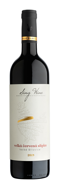 Velká červená Slípka 2019 moravské zemské víno suché Vinařství Sing wine