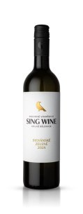 Sylvánské zelené 2024 pozdní sběr suché Vinařství Sing wine