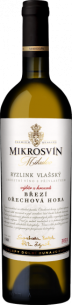 Ryzlink vlašský 2023 pozdní sběr suché Ořechová hora Traditional Line Mikrosvín Mikulov