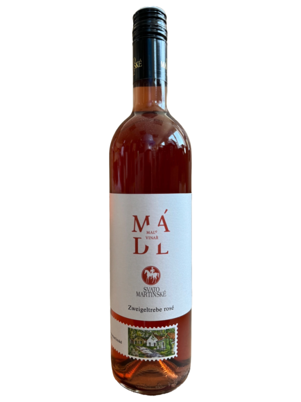 Zweigeltrebe rosé 2025 SVATOMARTINSKÉ moravské zemské víno suché Vinařství Mádl