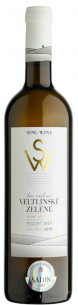 Veltlínské zelené 2019 pozdní sběr polosuché Vinařství Sing wine