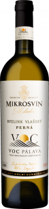 Ryzlink vlašský 2022 VOC Pálava pozdní sběr suché Traditional Line Mikrosvín Mikulov