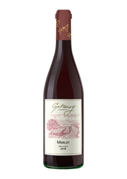 Merlot 2019 výběr z hroznů suché Vinařství Gotberg