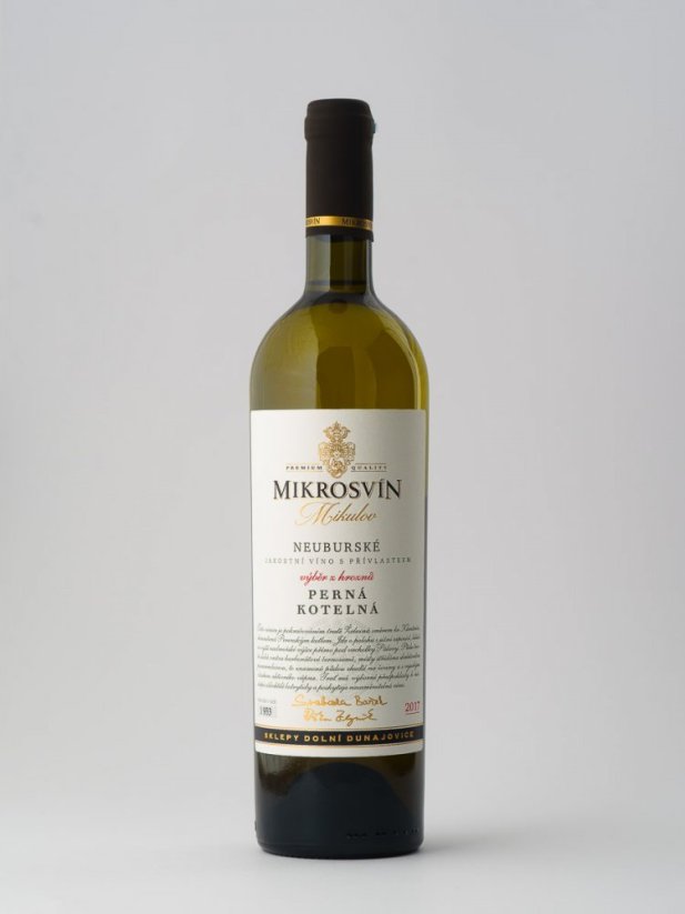 Neuburské 2019 pozdní sběr suché Kotelná Traditional Line Mikrosvín Mikulov