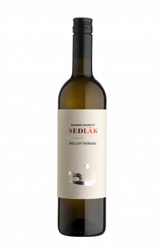 Muller Thurgau 2024 moravské zemské víno suché Rodinné vinařství Sedlák