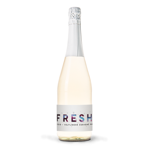 6 lahví FreshSecco Veltlínské červené rané 2022 suché Vinařství Baláž