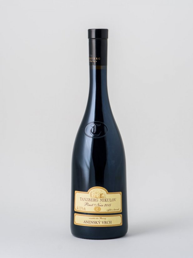 Pinot Noir 2017 výběr z bobulí suché Anenský vrch Tanzberg Mikulov