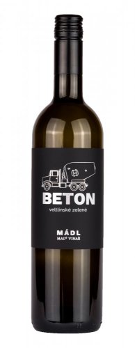 Veltlínské zelené BETON 2021 moravské zemské víno suché Vinařství Mádl