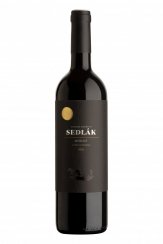 Merlot 2021 výběr z hroznů suché Rodinné vinařství Sedlák