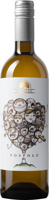 Cuvée Pospolu 2024 pozdní sběr polosuché Stříbrný Sonberk Vinařství Sonberk