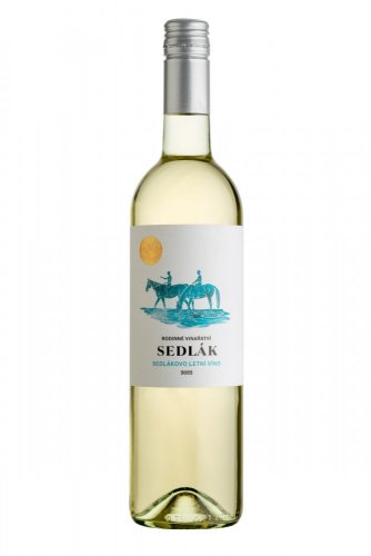 6 lahví Sedlákovo letní víno 2023 suché Rodinné vinařství Sedlák