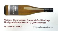 Riesling Grauschiefer 2023 Hochgewächs suché Německo Weingut Theo Loosen