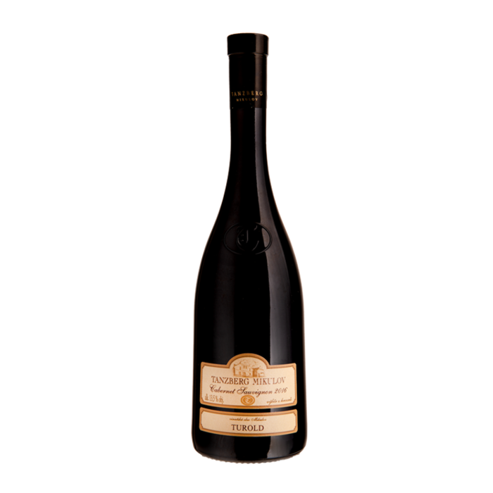 Cabernet Sauvignon 2018 výběr z hroznů suché Tanzberg Mikulov