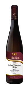 Cabernet Sauvignon a Merlot rosé 2024 výběr z hroznů sladké Vinařství Náprava