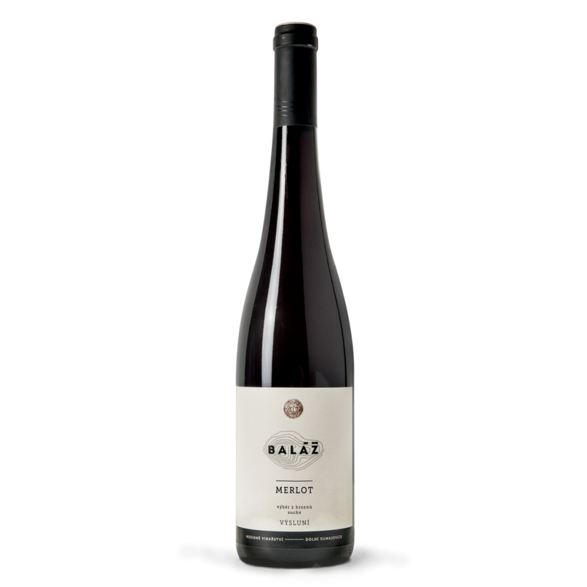 Merlot 2024 výběr z hroznů suché řada Baláž Vinařství Baláž