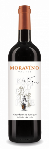 Chardonnay 2022 barrique pozdní sběr suché Moravíno Valtice