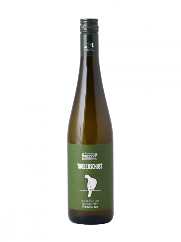 Gruner Veltliner 2022 suché Ried Hermannschachern Rakousko Weingut Taubenschuss