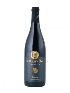 Merlot 2023 výběr z hroznů suché řada Burgunder Moravíno Valtice