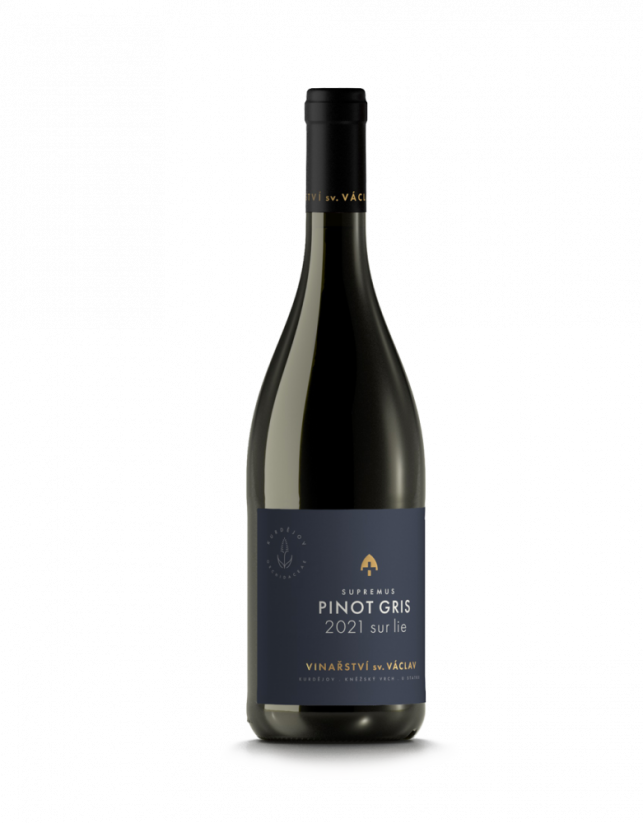 Pinot Gris 2021 moravské zemské Supremus Vinařství sv. Václav