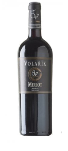 Merlot 2021 výběr z hroznů suché Plotny řada Terroir Vinařství Volařík