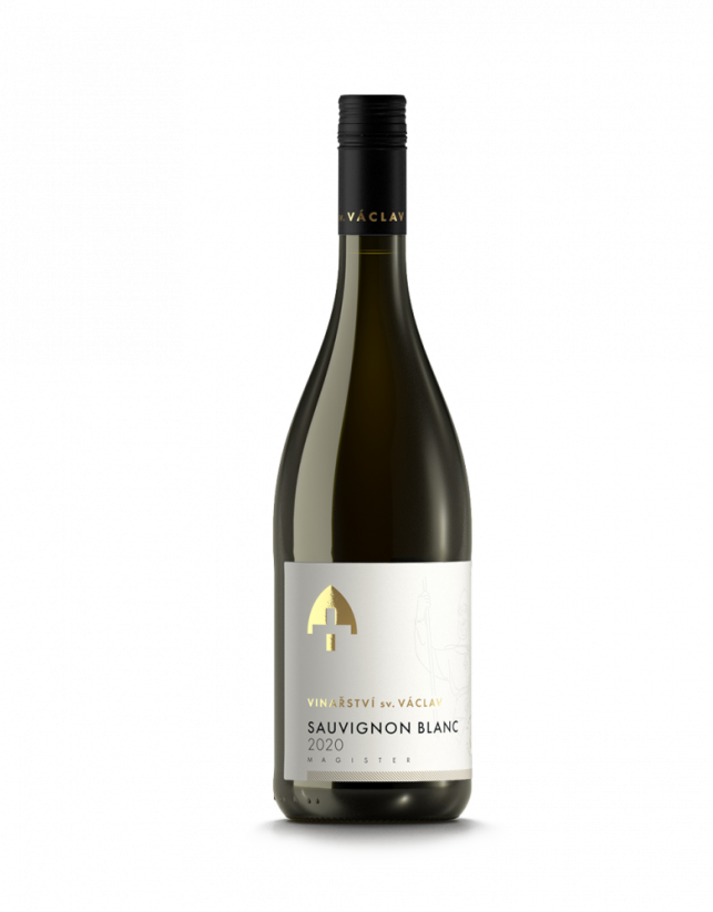 Sauvignon Blanc 2023 moravské zemské víno řada Magister Vinařství Václav