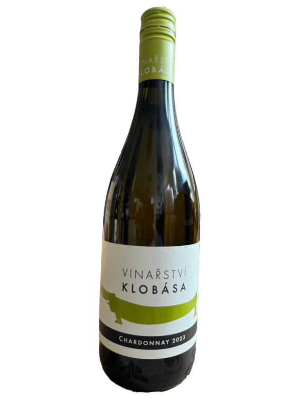 Chardonnay 2023 pozdní sběr suché Vinařství Klobása - Salon vín 2025