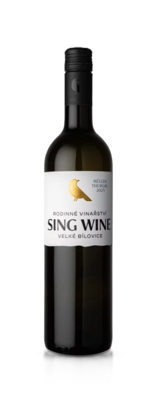 Muller Thurgau 2025 moravské zemské víno suché Vinařství Sing wine