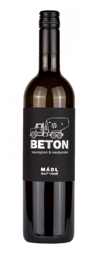 Cuvée BETON Sauvignon a Neuburské 2024 moravské zemské víno suché Vinařství Mádl