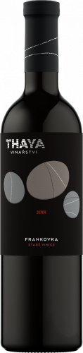 Frankovka 2018 moravské zemské víno Premium Vinařství Thaya